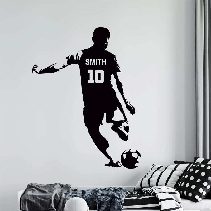 Baby Nursery Wall Mural - Nome e numero del giocatore di