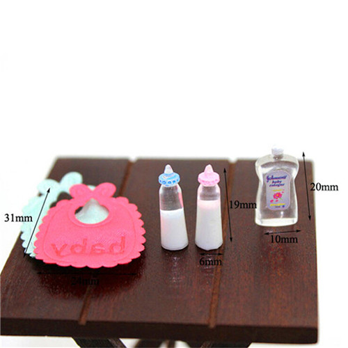Baby Nursery Sets - Set di bavaglini per shampoo, biberon