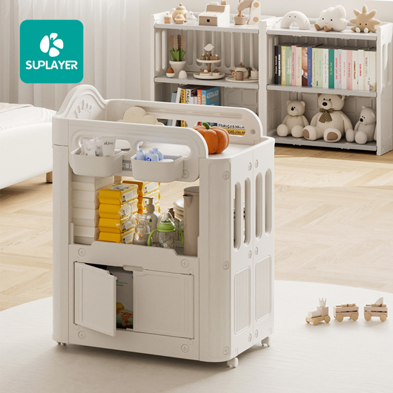 Baby Nursery Unisex - Stazione Cambio Pannolini Tutto-in-Uno 3-in-1, Fasciatoio