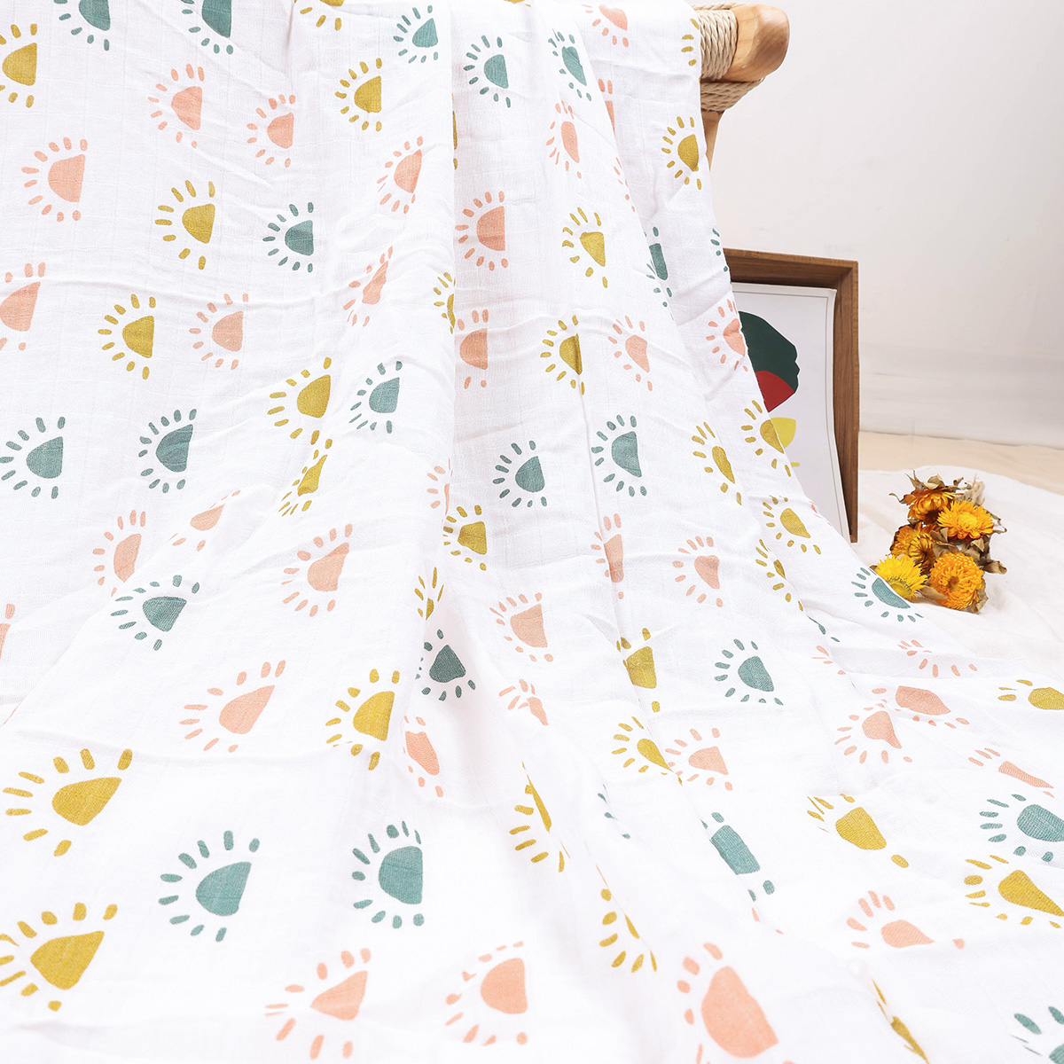 HappyFlute 120*110 cmSwaddle i - Swaddle Blanket Muslin recensione e prezzo