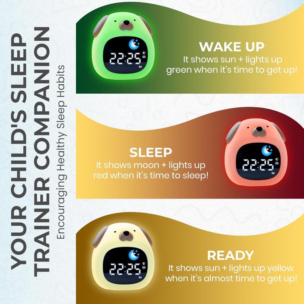 Nuovo Sveglia Luminosa a Forma - Sound Sleep Trainer Clock recensione e prezzo