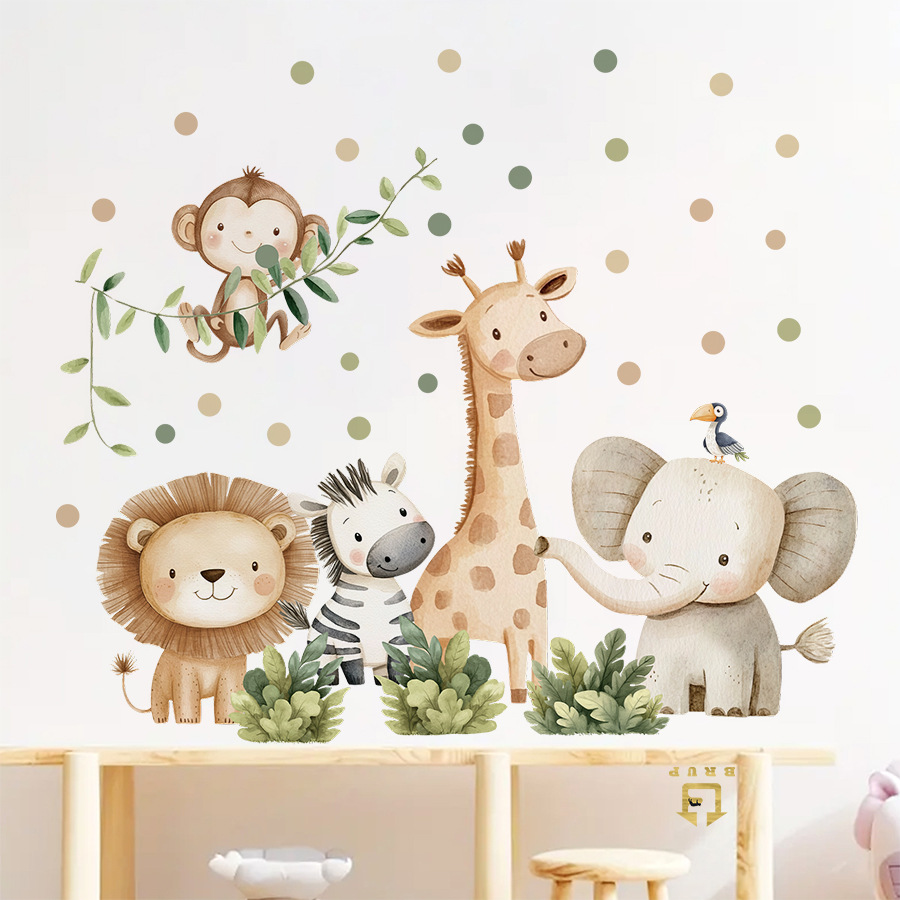 Boho Forest Animals Adesivi mu - Baby Nursery Wallpaper Girl recensione e prezzo