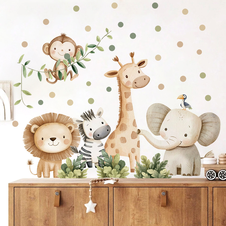 Boho Forest Animals Adesivi mu - Baby Nursery Wallpaper Girl recensione e prezzo