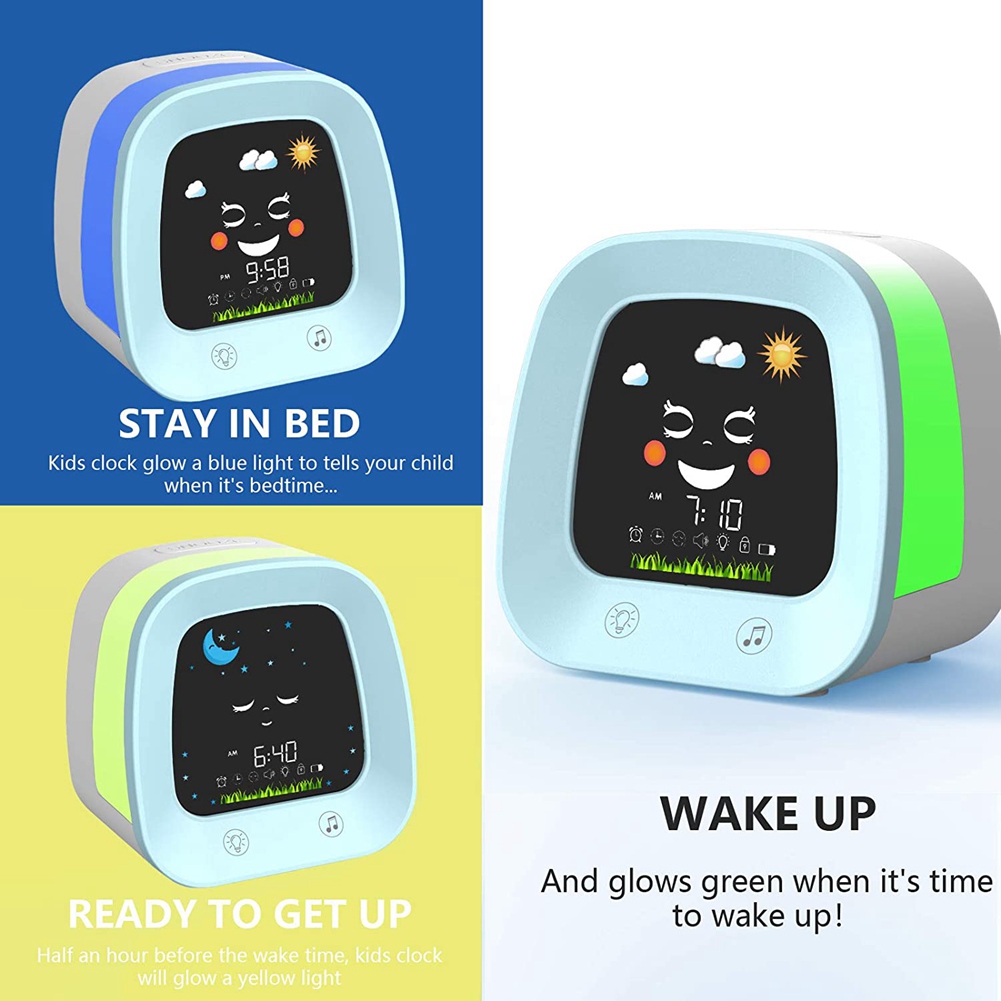 Sveglia A68P-1 per bambini, or - Sound Sleep Trainer Clock recensione e prezzo