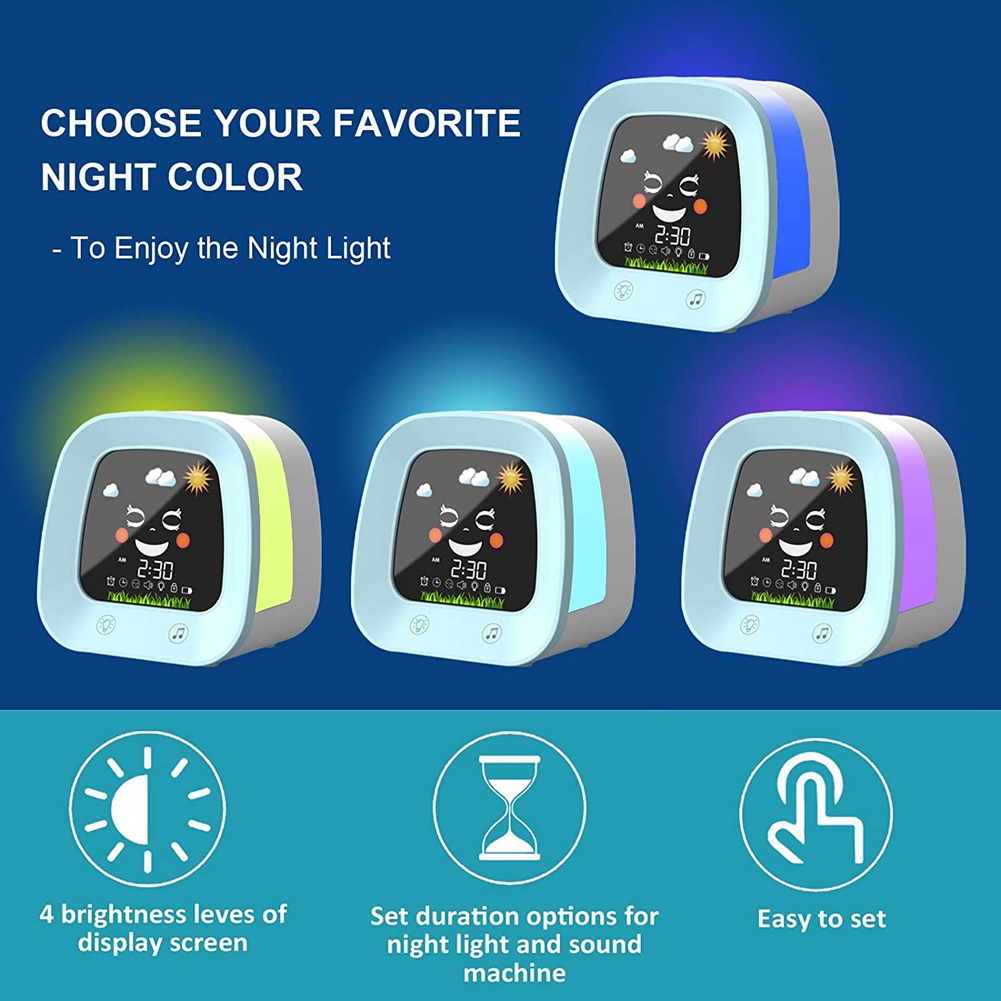 A23E-1 Set Sveglia per Bambini - Sound Sleep Trainer Clock recensione e prezzo