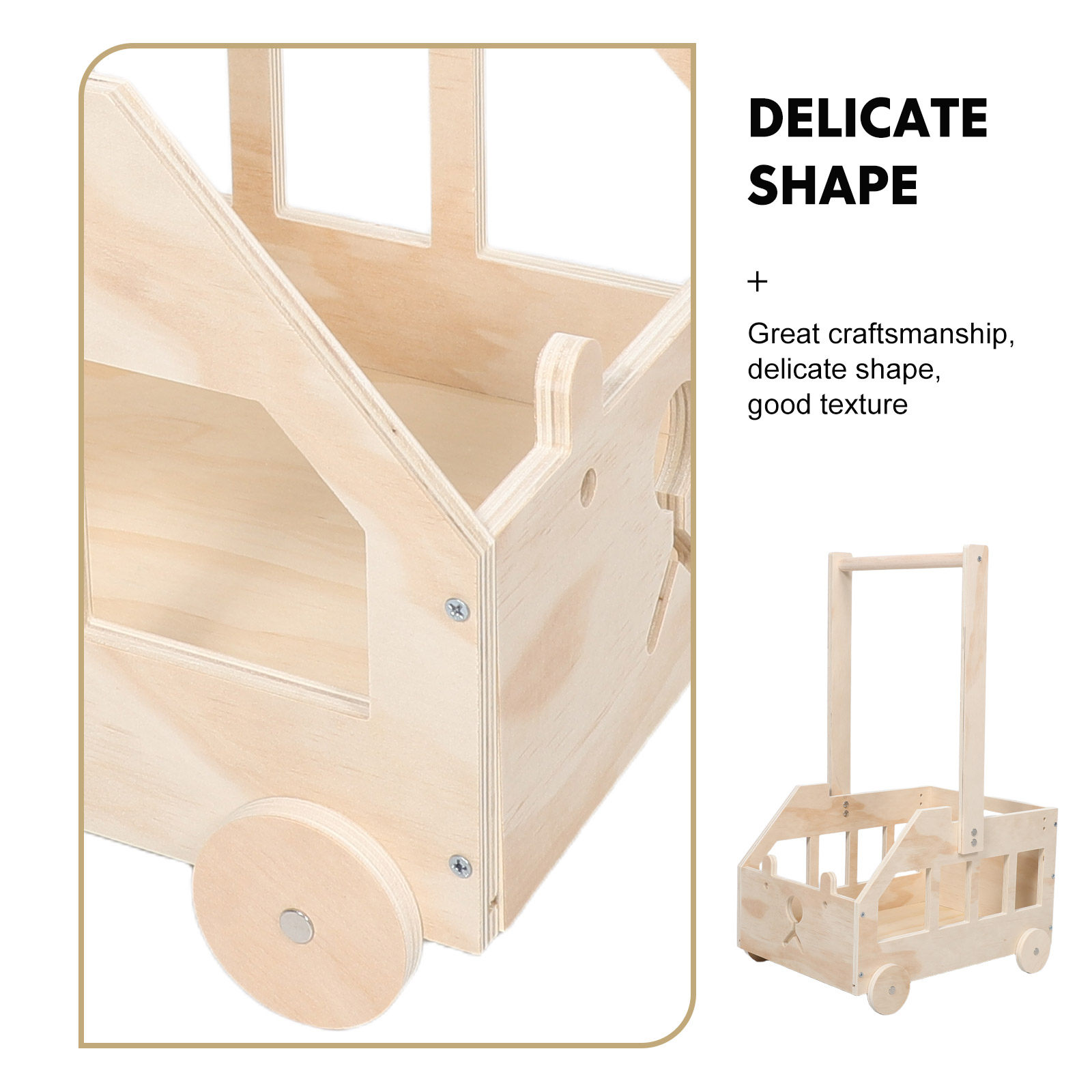 Cesto portaoggetti in legno pe - Baby Nursery Unisex recensione e prezzo