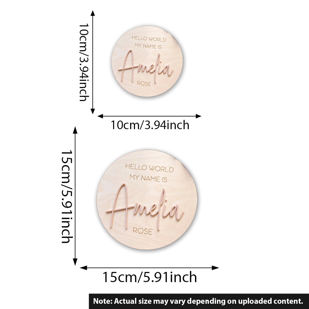 Targa personalizzata con nome  - Baby Nursery Name Sign recensione e prezzo
