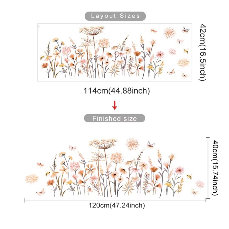 【EFFICIENTE】2X Adesivi murali  - Baby Nursery Wallpaper Girl recensione e prezzo