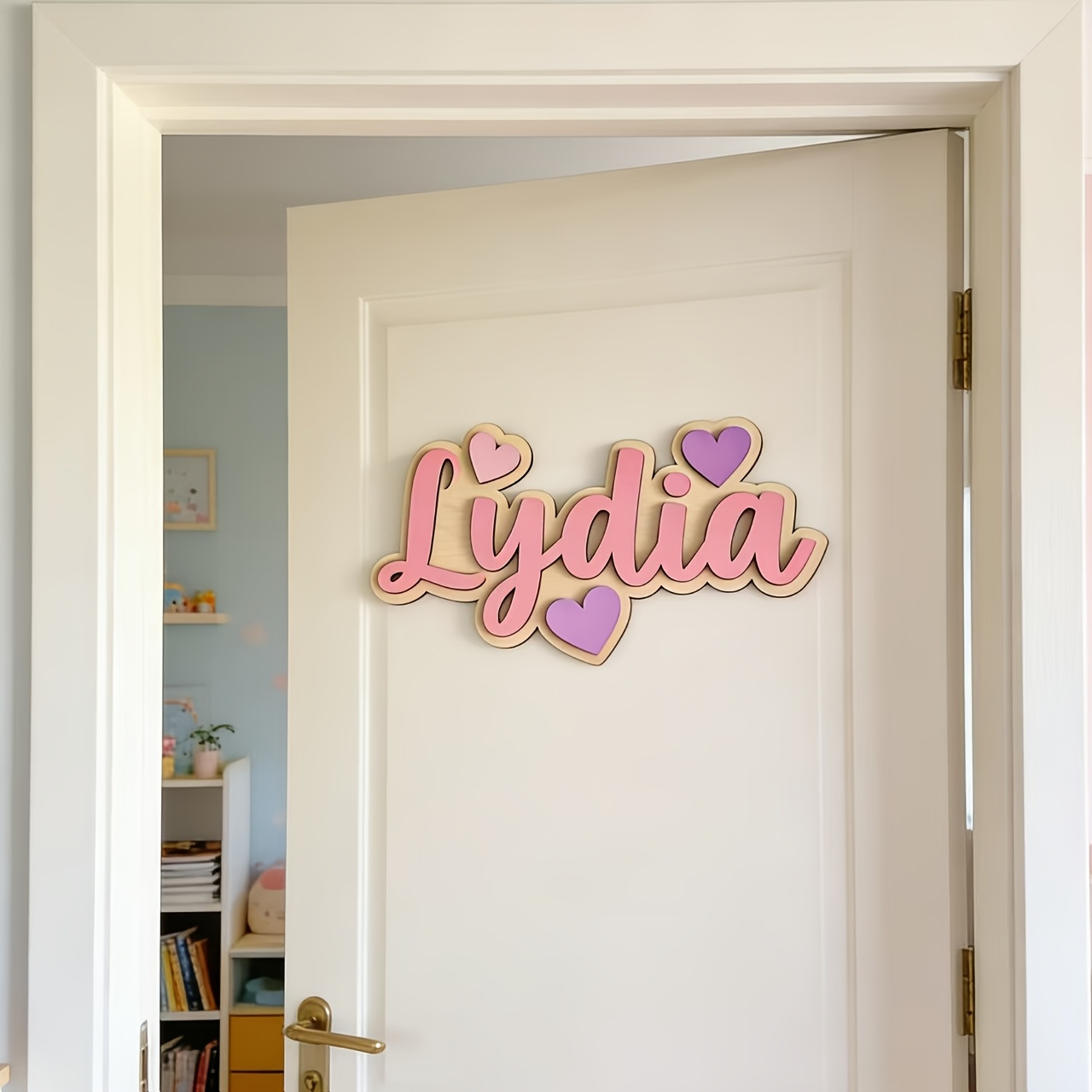 Targa Personalizzata a Cuore S - Baby Nursery Name Sign recensione e prezzo