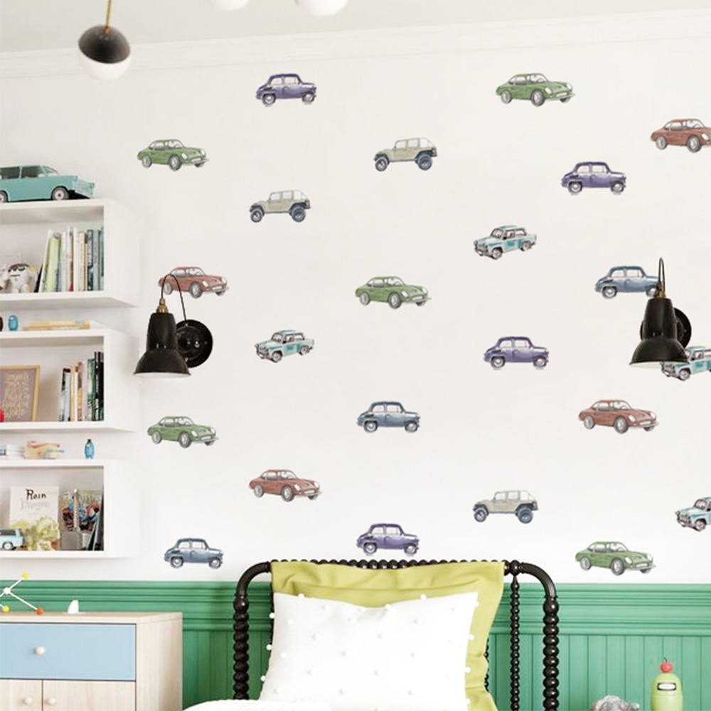 Cartoon Kids Transport Car Tru - Baby Nursery Wall Mural recensione e prezzo