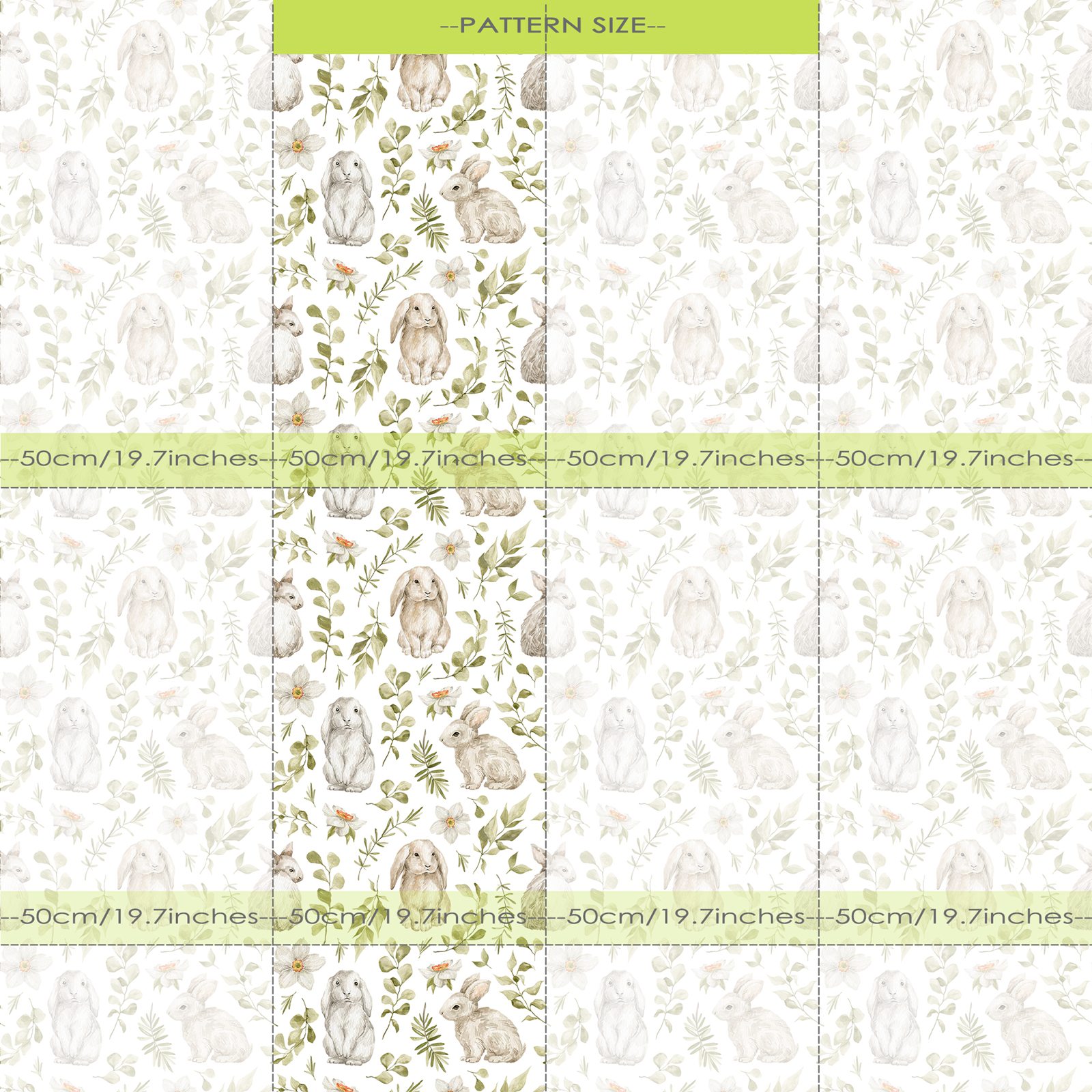 Carta da parati coniglietto Ca - Baby Nursery Wallpaper Girl recensione e prezzo