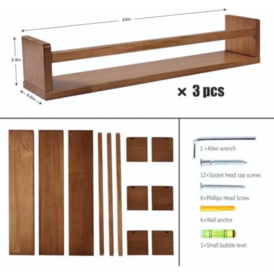 Mensole Galleggianti per Camer - Baby Nursery Floating Shelves recensione e prezzo