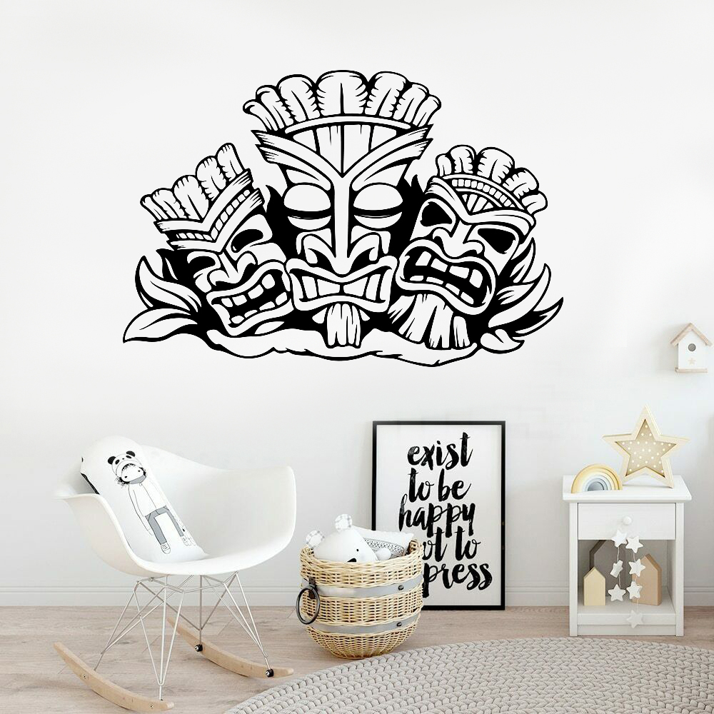 Adesivo murale Totem hawaiano  - Baby Nursery Wall Mural recensione e prezzo