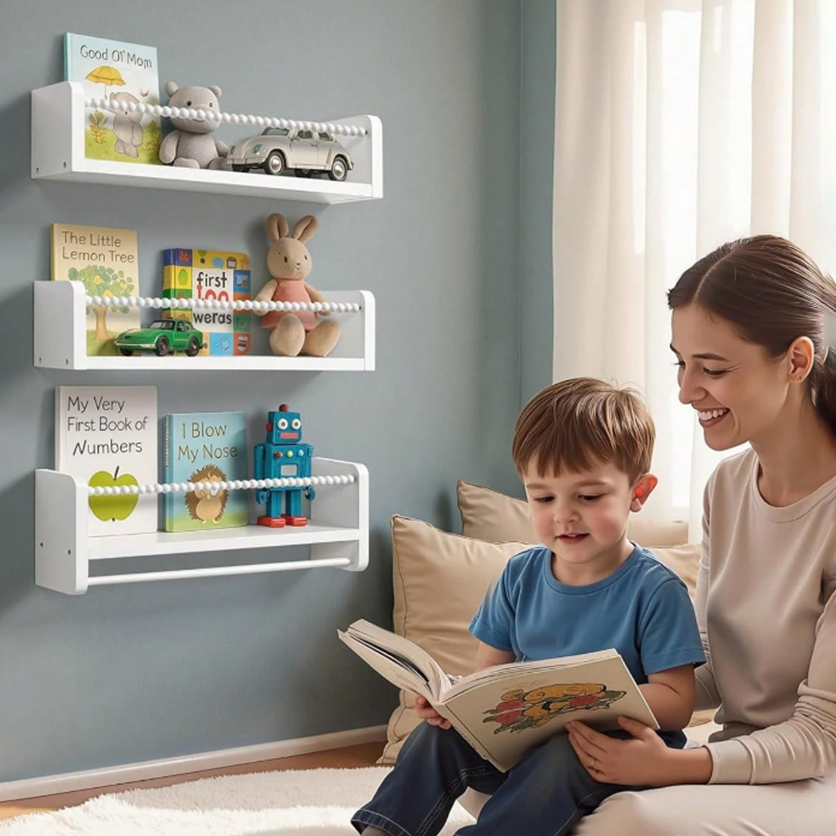 Mensole per Libri da Cameretta - Baby Nursery Books recensione e prezzo