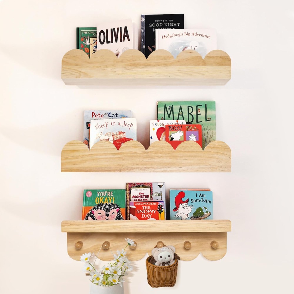 Scaffali per libri per la came - Baby Nursery Floating Shelves recensione e prezzo