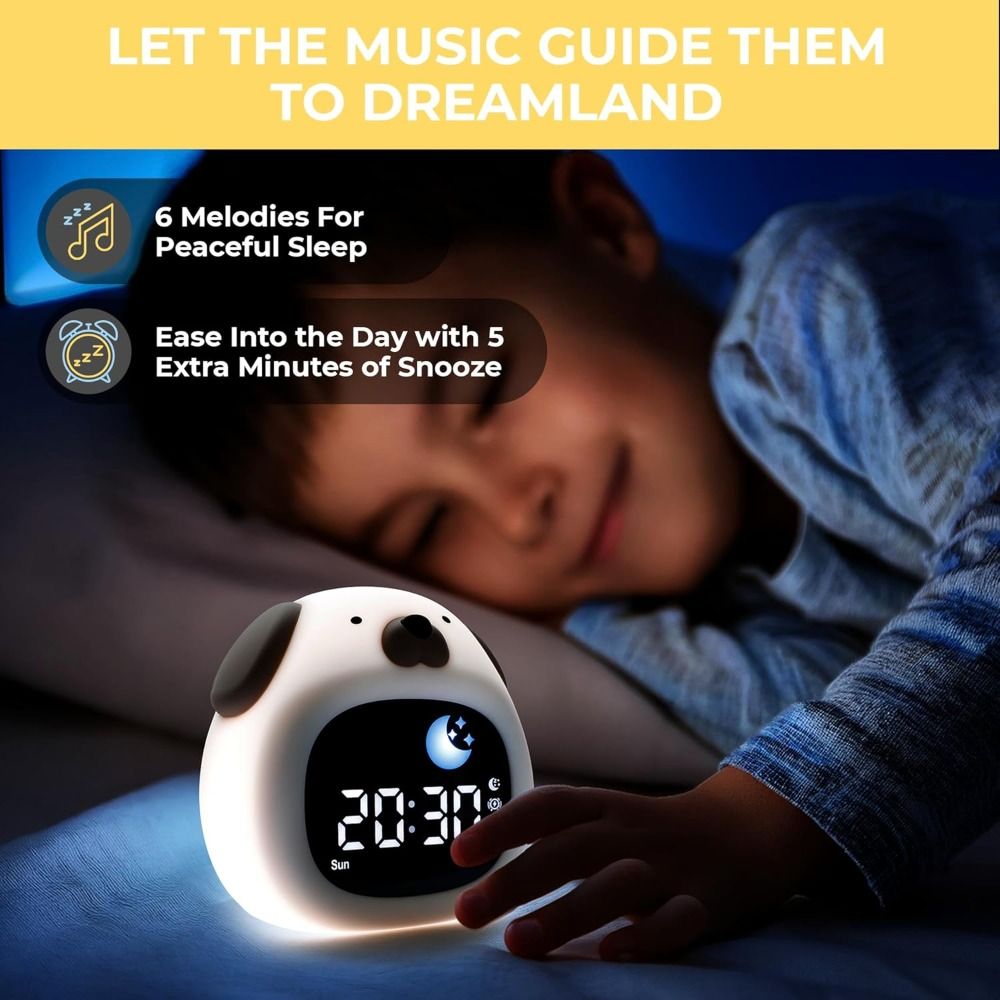 Nuovo Sveglia Luminosa con Fun - Sound Sleep Trainer Clock recensione e prezzo