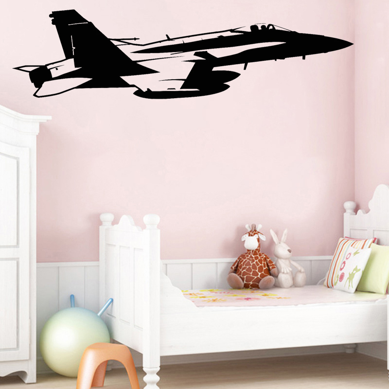 Aviazione Aereo Wall Sticker J - Baby Nursery Wall Mural recensione e prezzo