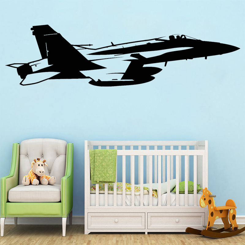 Aviazione Aereo Wall Sticker J - Baby Nursery Wall Mural recensione e prezzo
