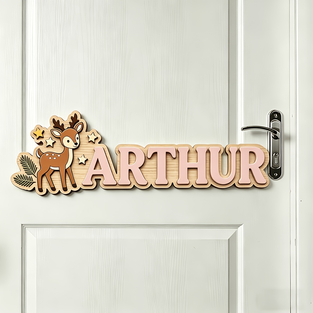 Targa in Legno Personalizzata  - Baby Nursery Name Sign recensione e prezzo