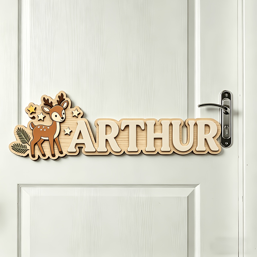 Targa in Legno Personalizzata  - Baby Nursery Name Sign recensione e prezzo