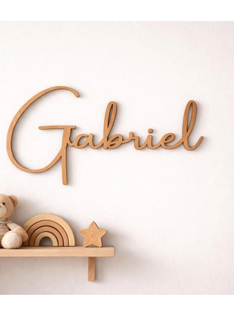 Insegna Personalizzata in Legn - Baby Nursery Name Sign recensione e prezzo