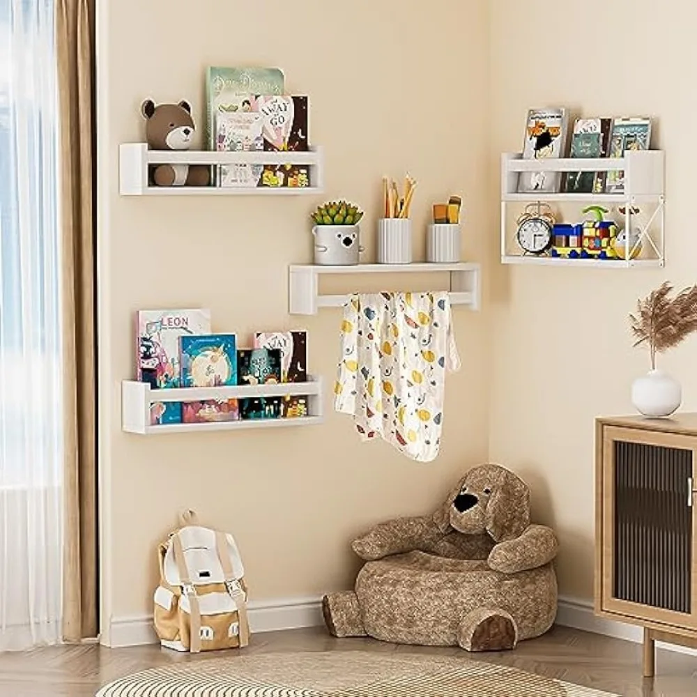 QimCoor Scaffali per Libri per - Baby Nursery Floating Shelves recensione e prezzo