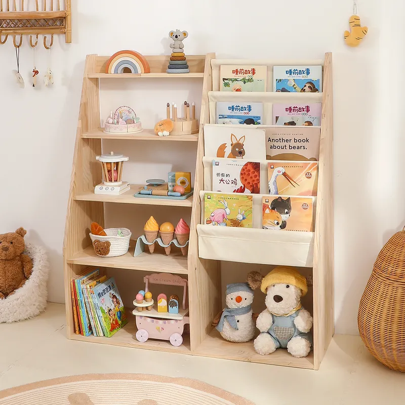 Scaffale 2-in-1 per Giocattoli - Baby Nursery Books recensione e prezzo