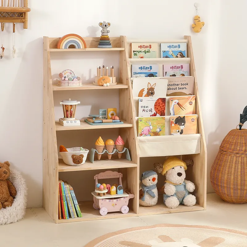 Scaffale 2-in-1 per Giocattoli - Baby Nursery Books recensione e prezzo