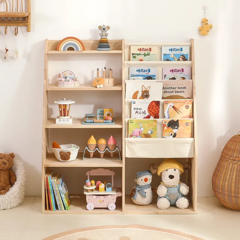 Scaffale 2-in-1 per Giocattoli - Baby Nursery Books recensione e prezzo