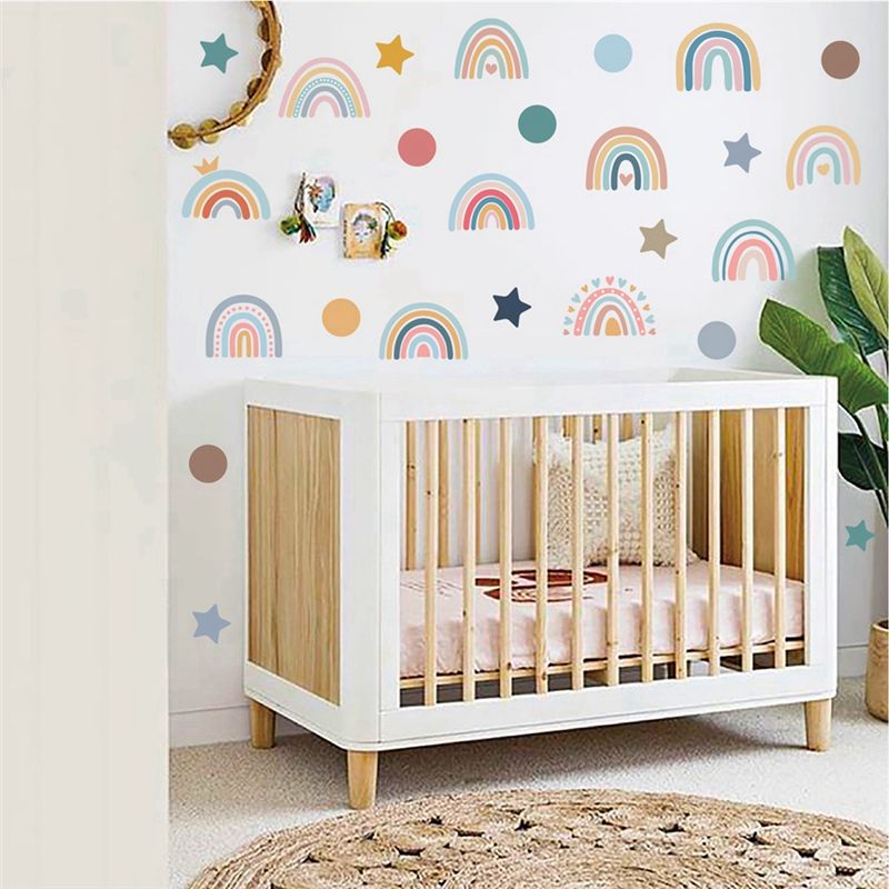 A44Z-Boho Decalcomanie da muro - Baby Nursery Wallpaper Girl recensione e prezzo