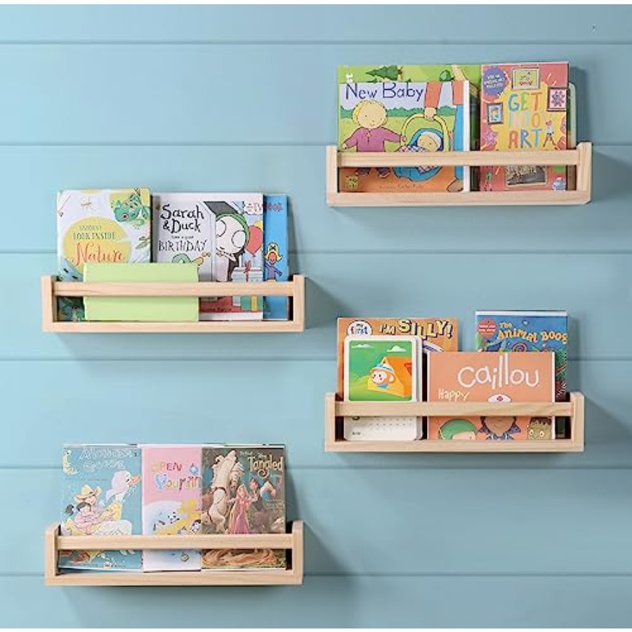 Set di 4 Mensole per Cameretta - Baby Nursery Books recensione e prezzo