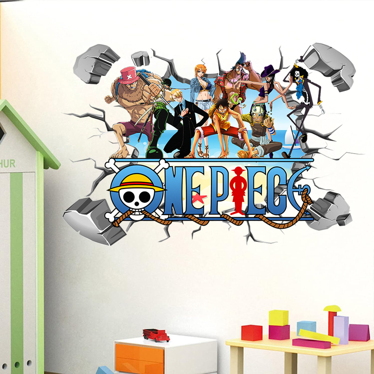 Adesivi murali 3D Cartoon One  - Baby Nursery Wall Mural recensione e prezzo