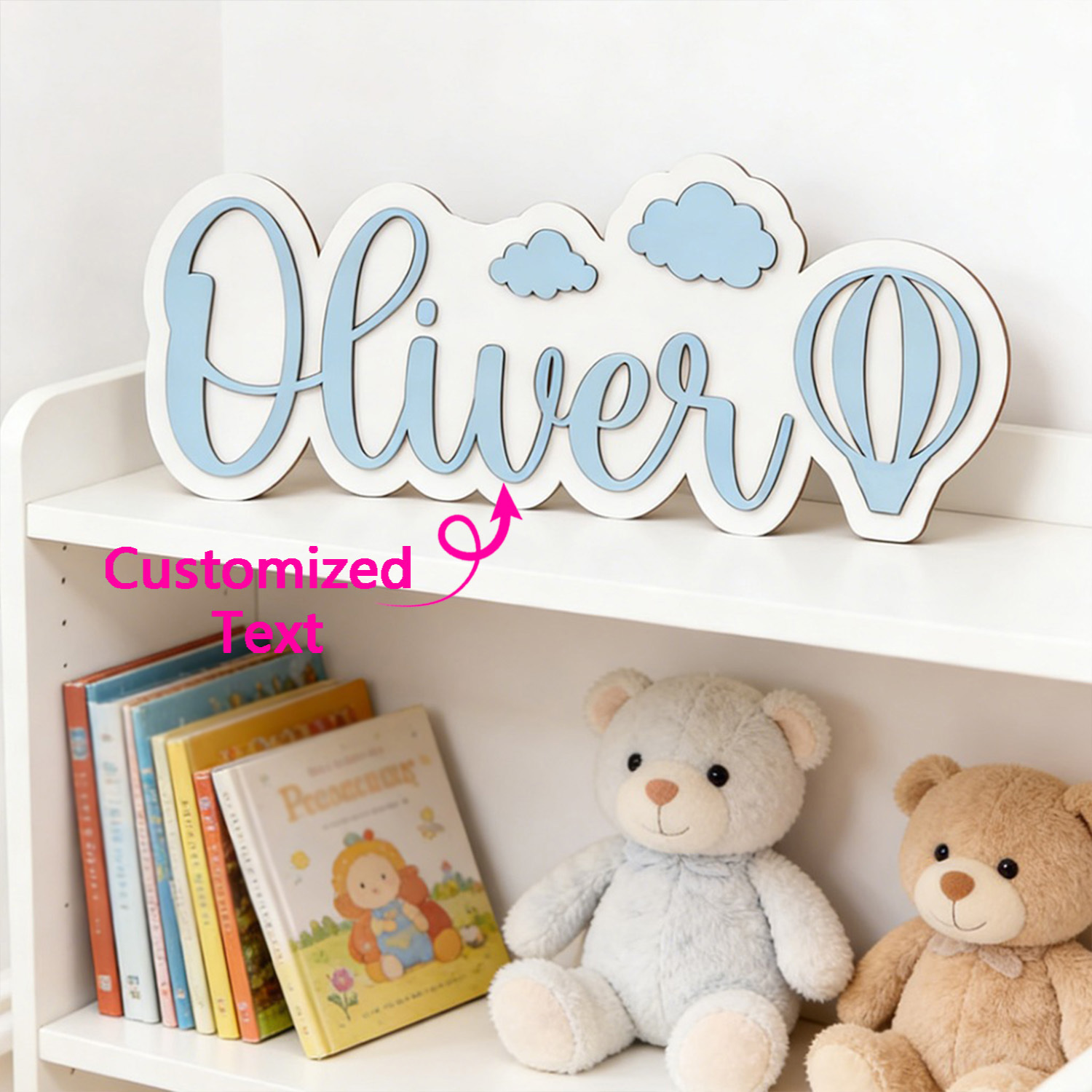 Insegna Personalizzata per Cam - Baby Nursery Name Sign recensione e prezzo