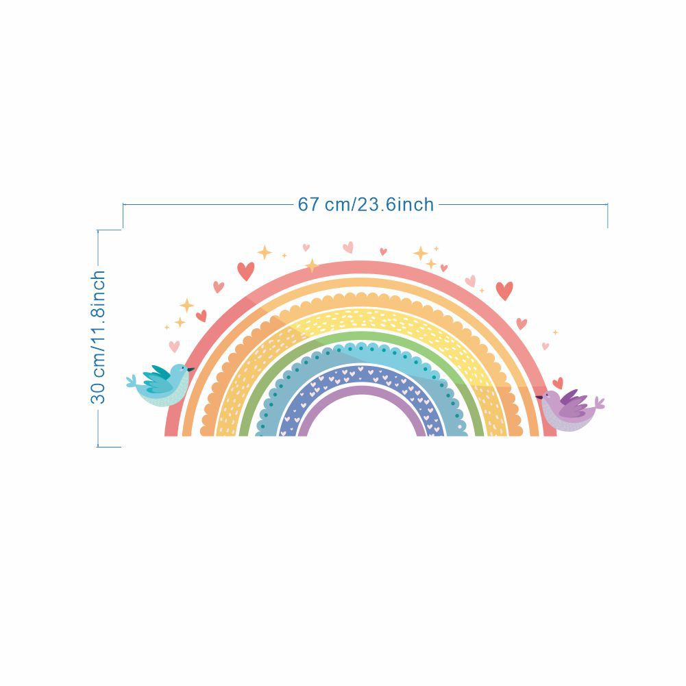 Adesivi Murali Colorati Arcoba - Baby Nursery Wall Mural recensione e prezzo