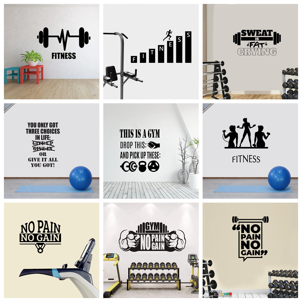 1 pc vendita calda palestra cu - Baby Nursery Wall Mural recensione e prezzo