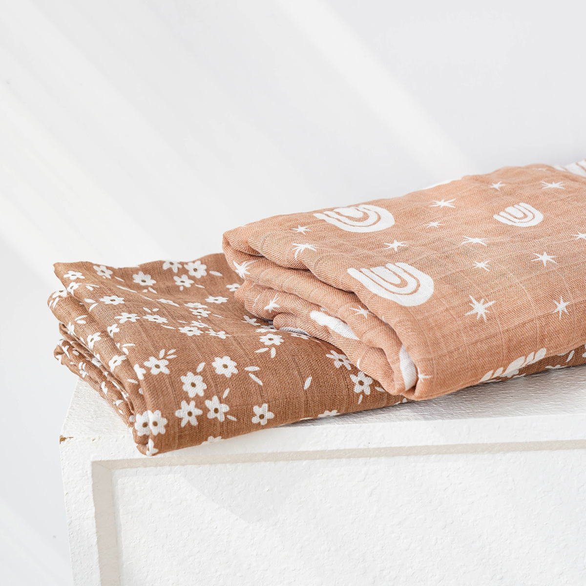 120x110 cm 2 strati Coperta fa - Swaddle Blanket Muslin recensione e prezzo
