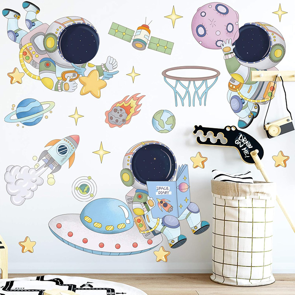 Astronauta Pianeta Spazio Ades - Baby Nursery Wall Mural recensione e prezzo