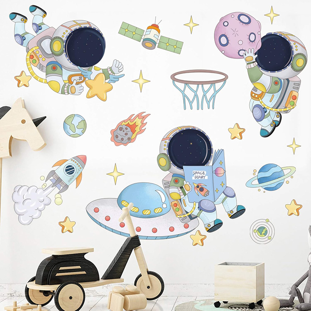 Astronauta Pianeta Spazio Ades - Baby Nursery Wall Mural recensione e prezzo