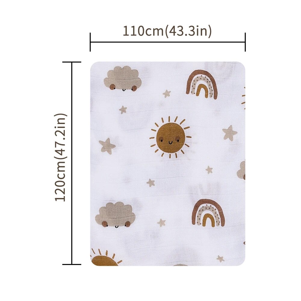 Coperta fasciatoio in mussola  - Swaddle Blanket Muslin recensione e prezzo