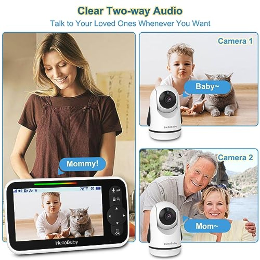 Baby monitor video per uso in  - Baby Nursery Videos recensione e prezzo